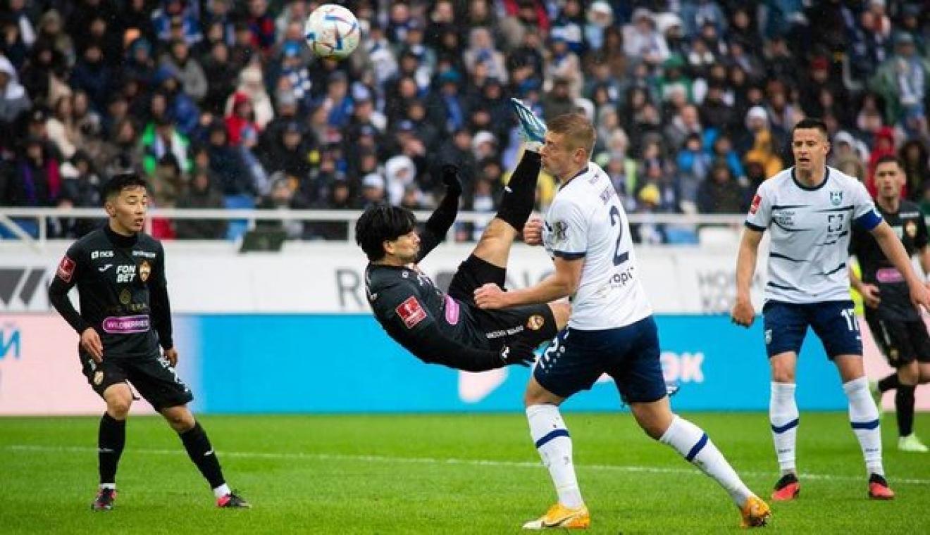 Шедевр Давилы помог ЦСКА выиграть у «Балтики»